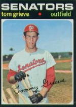 1971 Topps Baseball Cards      167     Tom Grieve RC